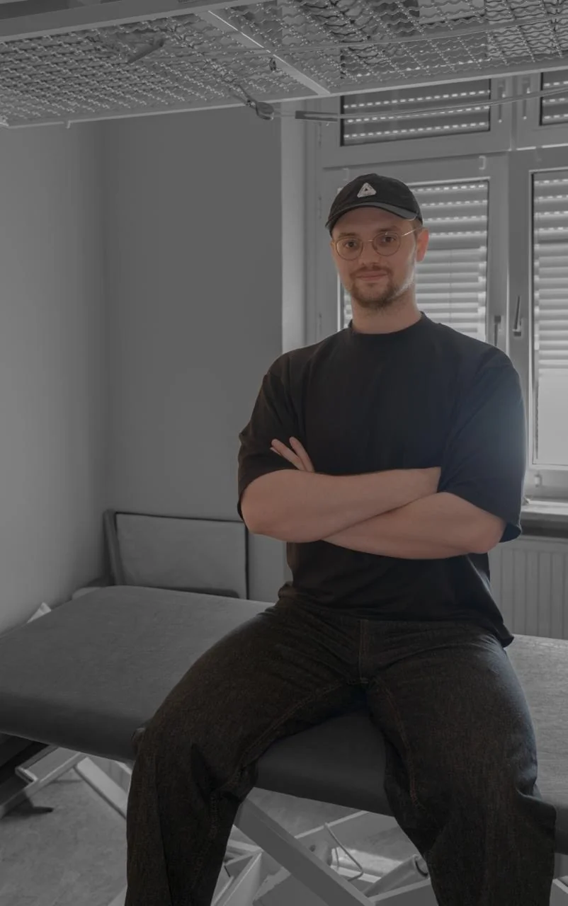Porträt von Physiotherapeut Maxime Fauville
